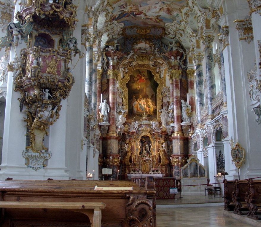 Wieskirche - Wallfahrtskirche zum Gegeißelten Heiland auf der Wies